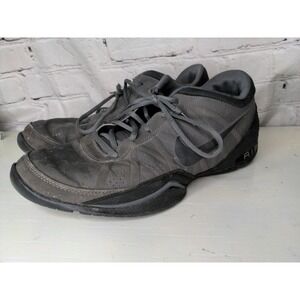 NIKE AIR RING LEADER LOW Men's Athletic Sneakers Grey/Black Color Size 10 Lace